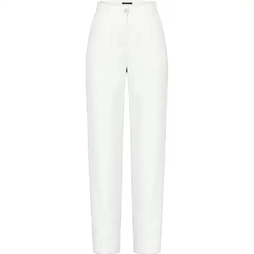 LOUIS VUITTON Casual Pants Women's White