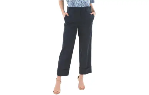 PRADA Casual Pants Women's Navy Blue Moderate Other