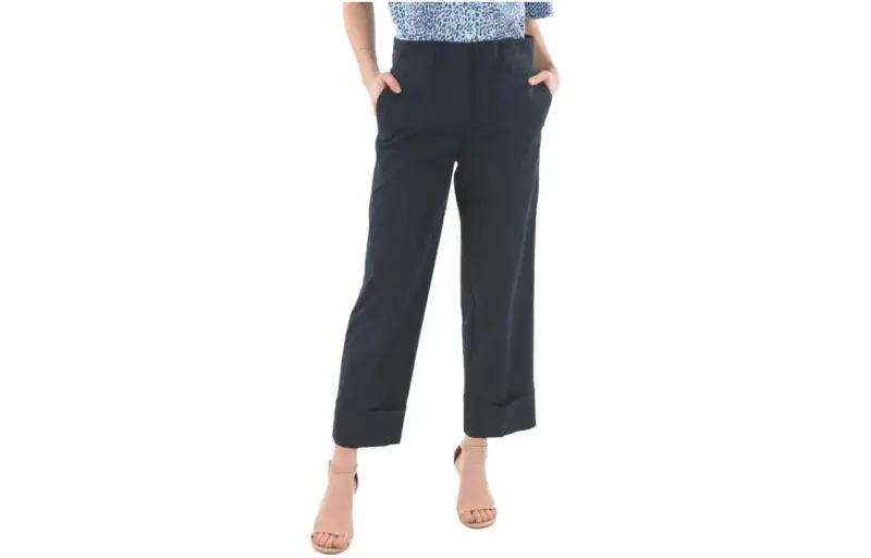PRADA Casual Pants Women's Navy Blue Moderate Other