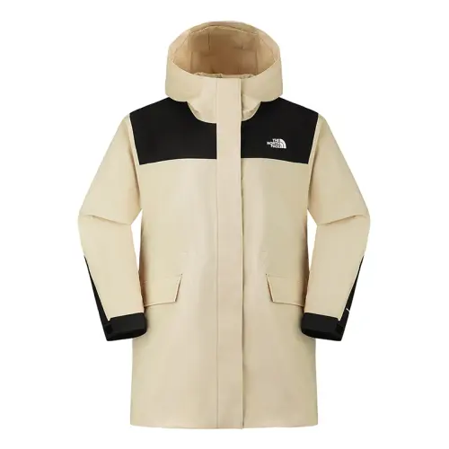 THE NORTH FACE Mountain Hiking Waterproof, Windproof, And Abrasion Resistant Windbreaker Jacket Women's Gravel Sand