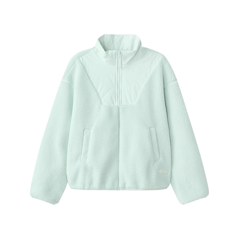 Женская куртка Skechers Fleece Jacket (зеленая)