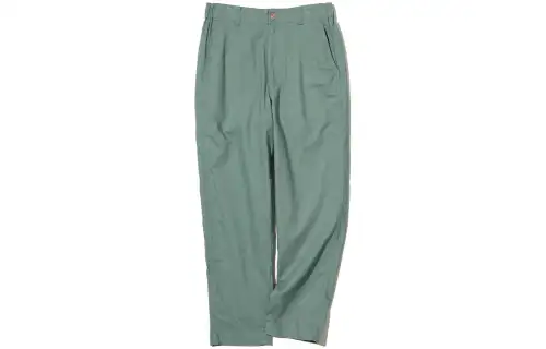 UNIQLO Casual Pants Women's Grass Green Moderate Straight Fit Pants