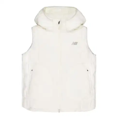 New Balance Vests Women's White Hooded Non Detachable Moderate Other