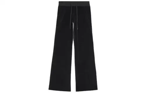 Balenciaga Low Waist Joggers In Black Black