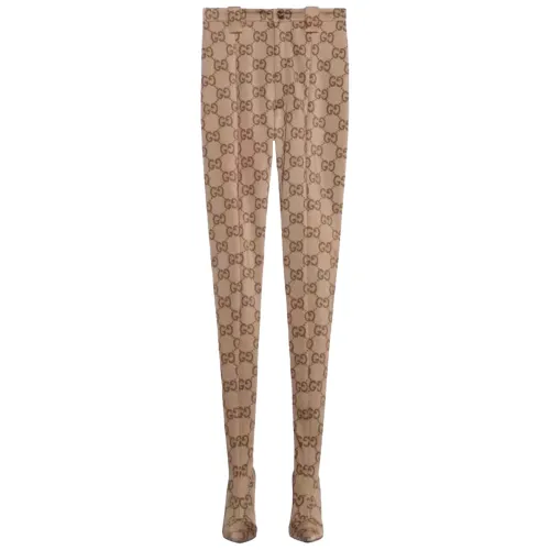 GUCCI X Balenciaga The Hacker Project Maxi Gg Pantaleggings Beige/Ebony