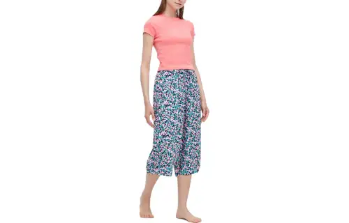 UNIQLO Casual Pants Women's Navy Blue Moderate Straight Fit Pants