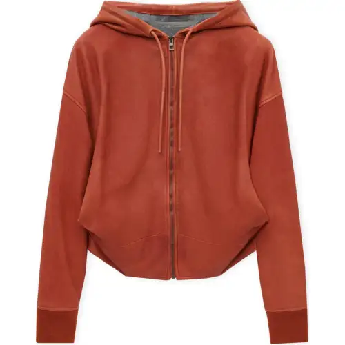 LOEWE SS25 Women's Pre Selection Collection Leather Jacket Women's Brown