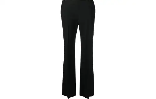 THE ROW Low-rise Pressed-crease Trousers