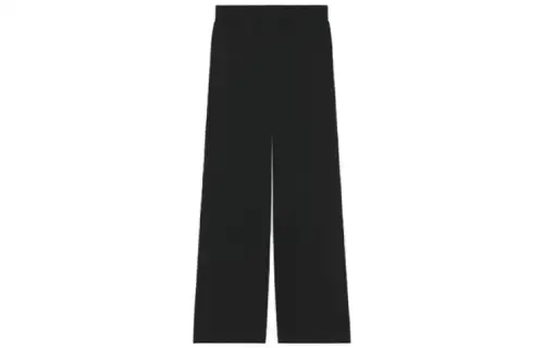 KENZO Casual Pants Women's Black Moderate Straight Fit Pants