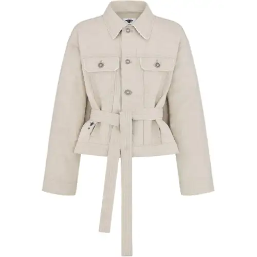 Christian DIOR Short Belted Jacket