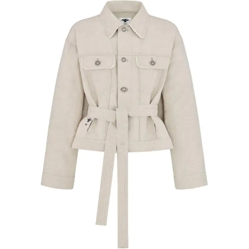 Christian DIOR Short Belted Jacket
