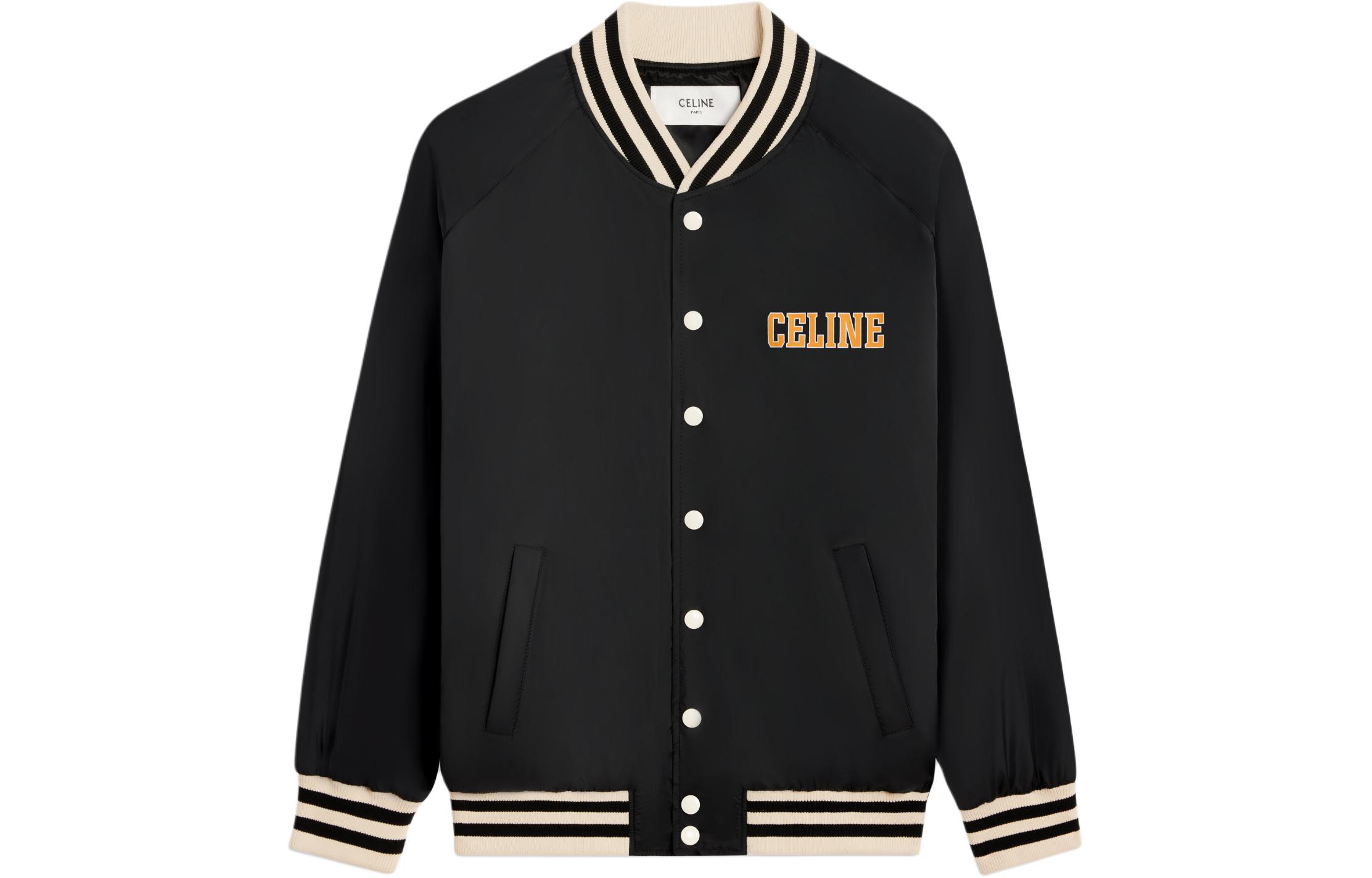 Женский бомбер CELINE SS24 (черный)