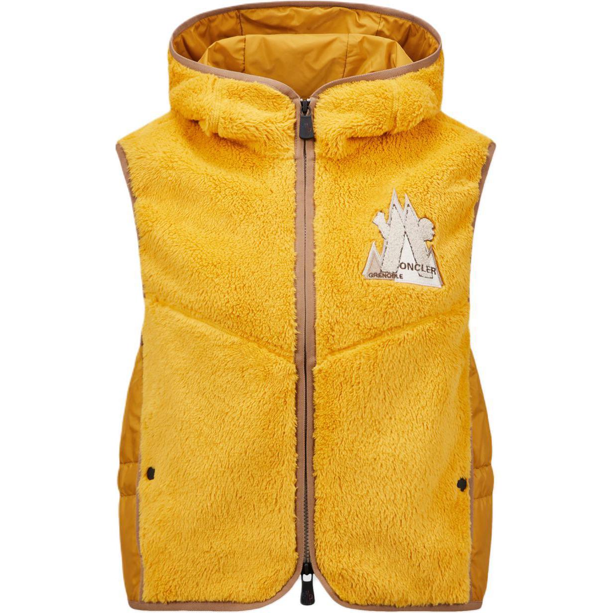 Женский жилет Moncler Grenoble (желтый)