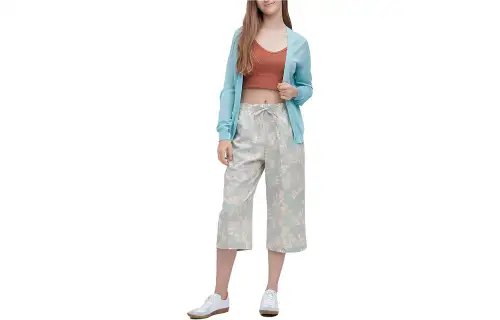 UNIQLO Casual Pants Women's Verdant Green Moderate Straight Fit Pants