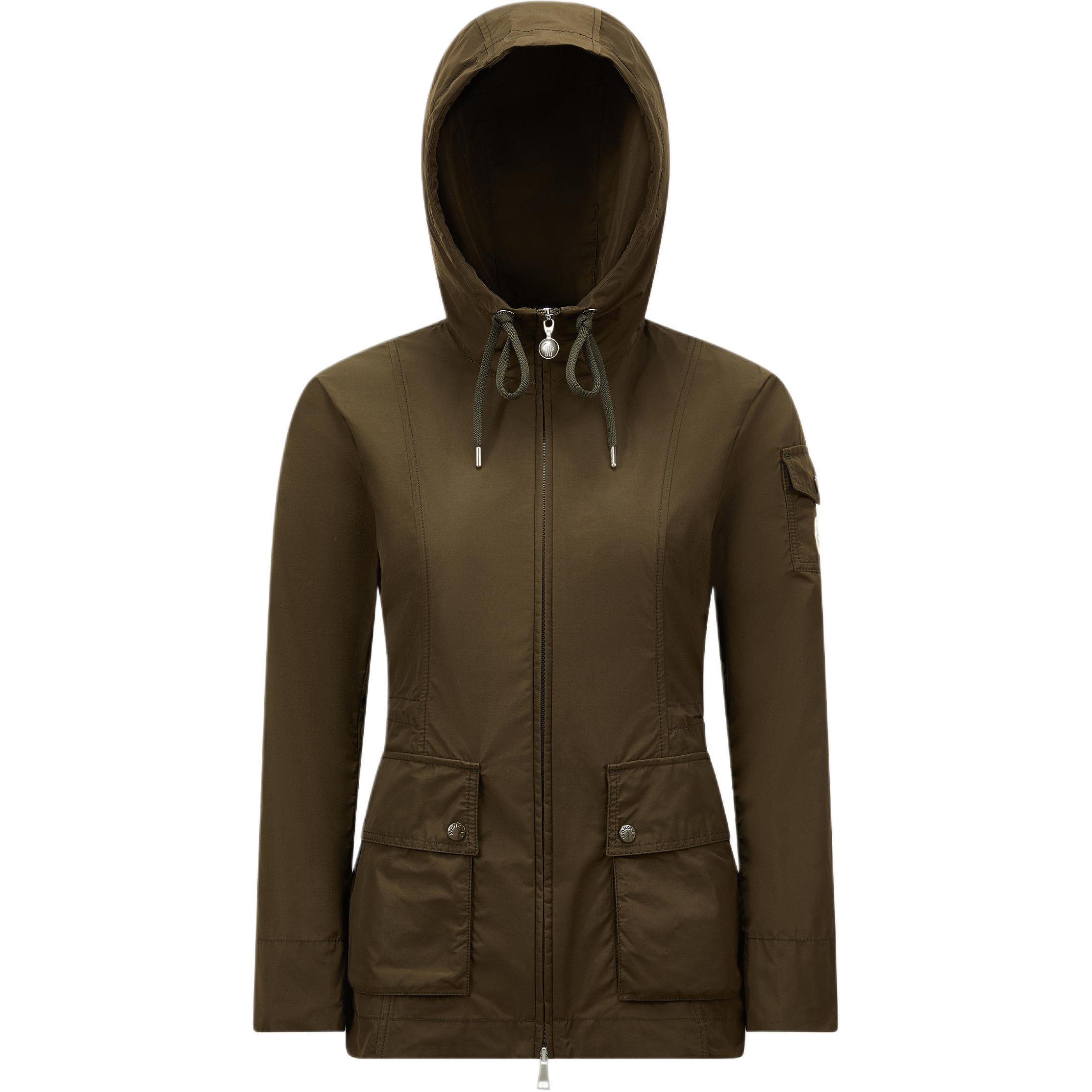 Женская куртка Moncler Leandro (зеленая)