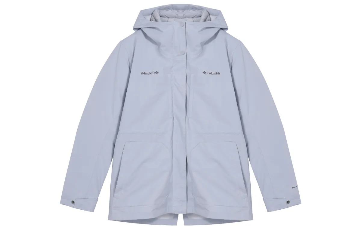 Columbia Windbreaker Jacket Women's Gray