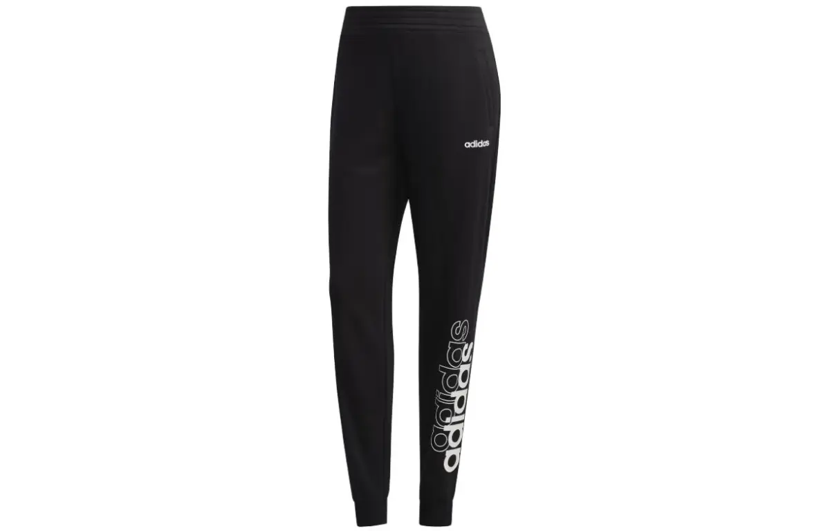 Adidas Casual Pants Women's Black Moderate Cuffed Pants