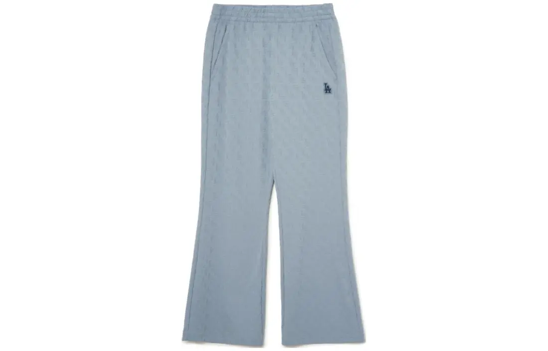 MLB Casual Pants Women's Light Blue Moderate Flared Pants