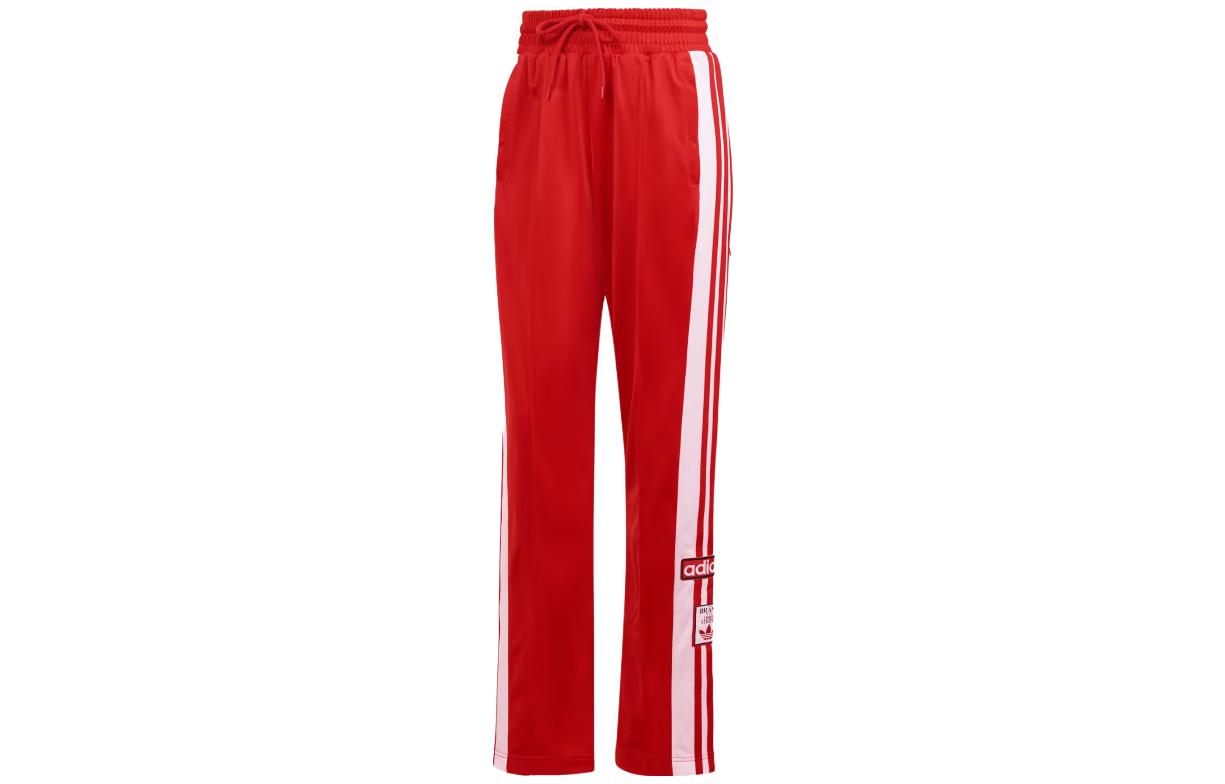 Женские штаны adidas (красные)