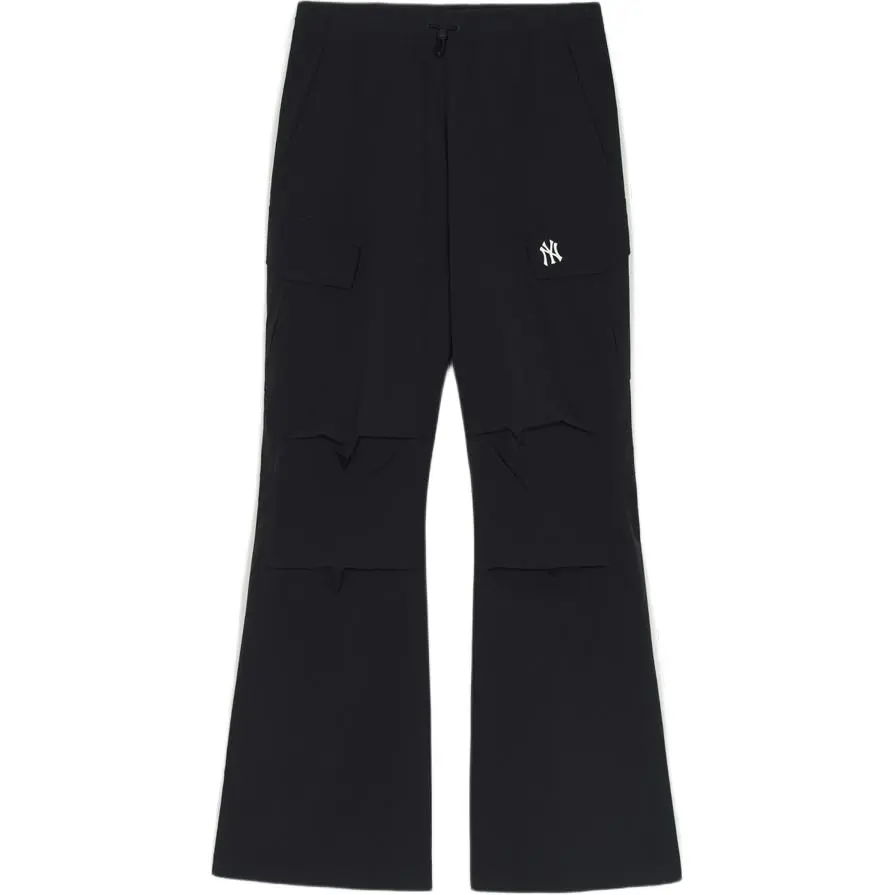 MLB Casual Pants Women's Black Moderate Flared Pants