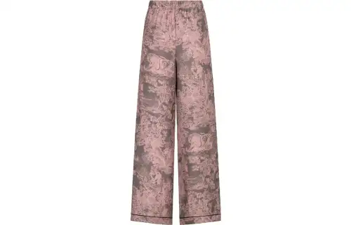 DIOR Casual Pants Women's Pink Moderate Straight Fit Pants