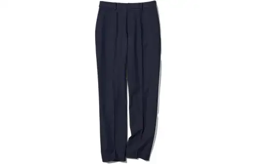 UNIQLO Casual Pants Women's 69 Navy Blue Thin Straight Fit Pants