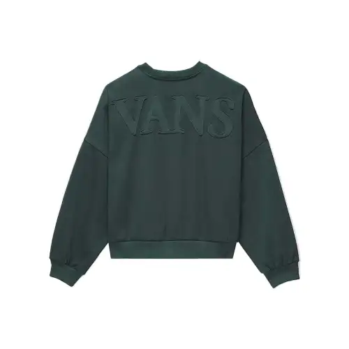 Vans LOOSE CREW Sweatshirt Women's Green