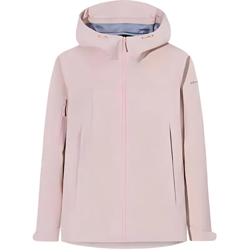Anta Outdoor Collection Windproof And Water Repellent Windbreaker Jacket Women's Ice Taro Pink