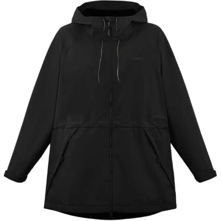 Timberland Outdoor Casual Hiking Waterproof And Windproof Windbreaker Jacket Women's Black