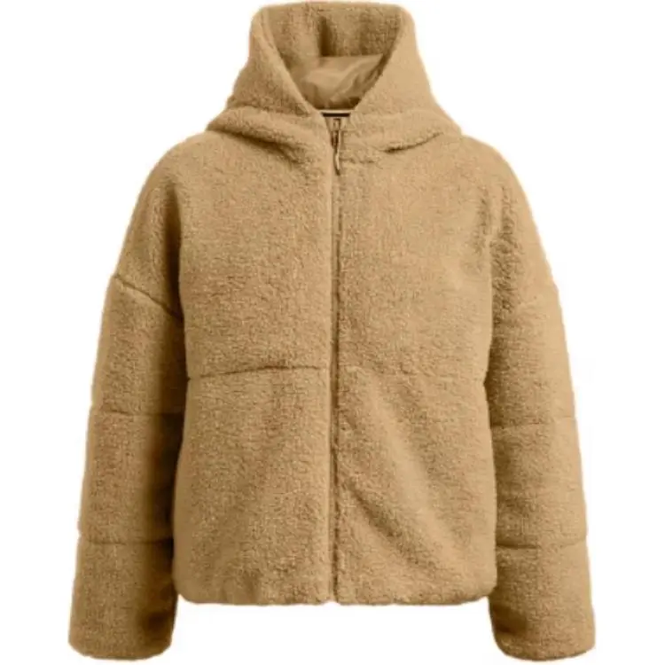 Under Armour Mission Velvet feel Coat Women's Camel Brown