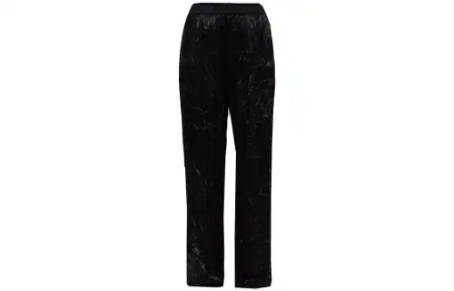 Balenciaga Crinkle-Effect Trousers