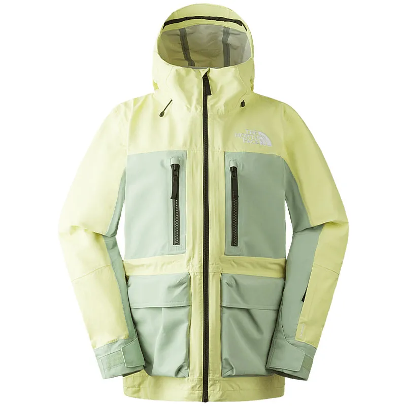 THE NORTH FACE Waterproof, Windproof, And Breathable Windbreaker Jacket Women's Vanilla Mint