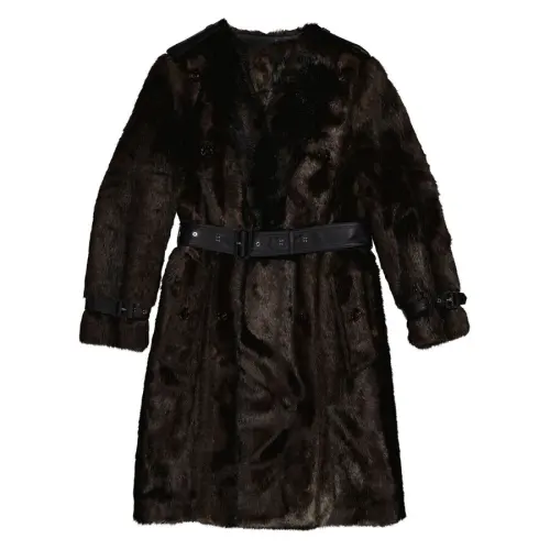Burberry FW23 Fur Women's Brown