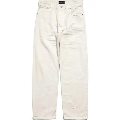 Balenciaga Straight Leg Loose Fit Pants