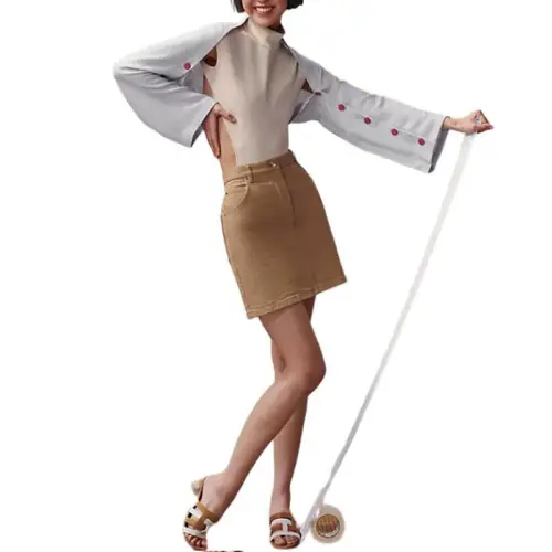 HERMES Cloak Women's Neutral Color