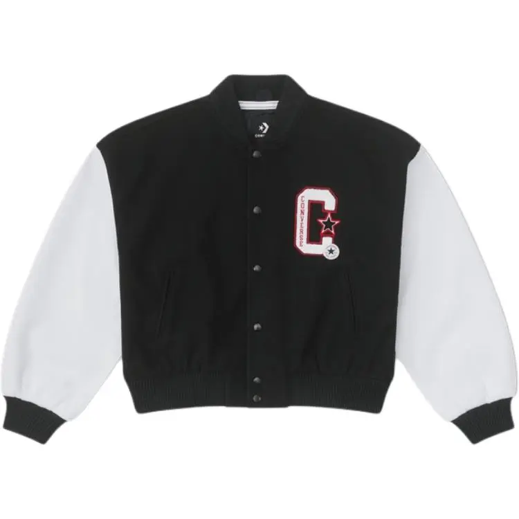 Converse Baseball Jacket Women's Black