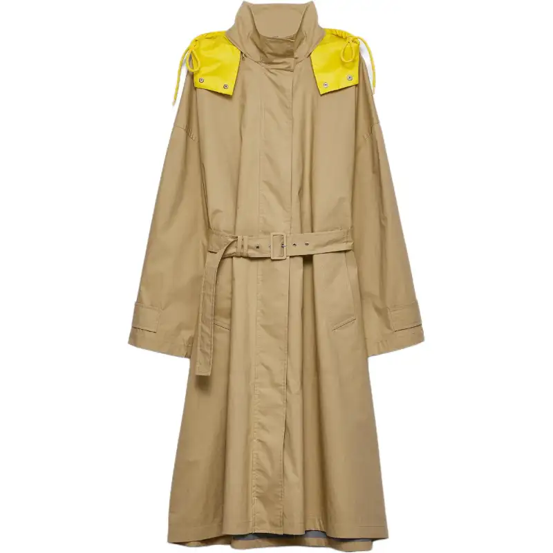 PRADA Trench Coat Women's Khaki