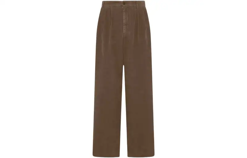 THE ROW Casual Pants Women's Camel Moderate Straight Fit Pants