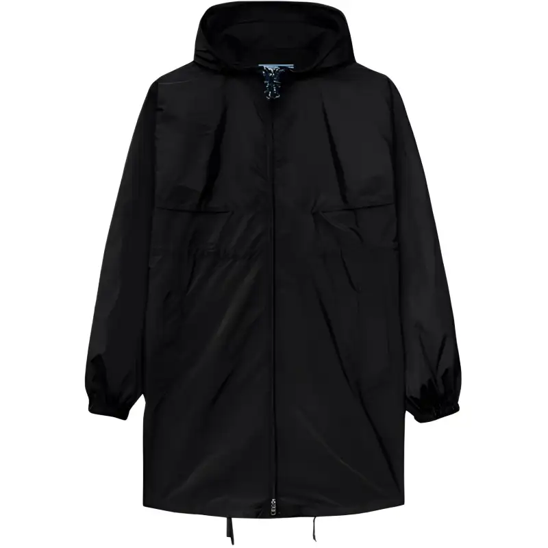 PRADA Re Nylon Hooded Lightweight Raincoat