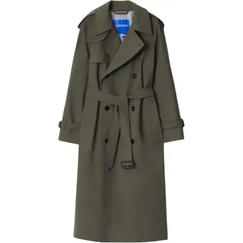 Burberry Long Wool Trench Coat