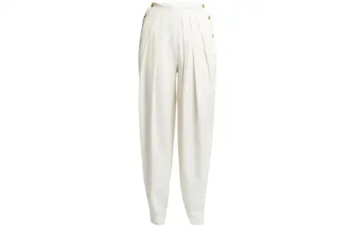 Loro Piana FW23 Casual Pants Women's White