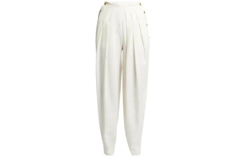 Loro Piana FW23 Casual Pants Women's White