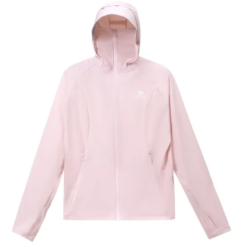 CAMEL Camel City Function Series Candy Color Ice Refreshing Outdoor Heat-proof and Sweat-resistant Anti-UV and Heat-Resistant UPF2000+ Original Yarn Sunscreen Clothing Women's Style