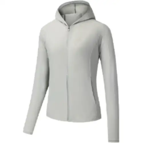Anta Variety Training Collection UV Protection Sun Protection Clothing Women's Pearlescent Gray