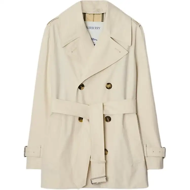 Burberry double breasted trench coat