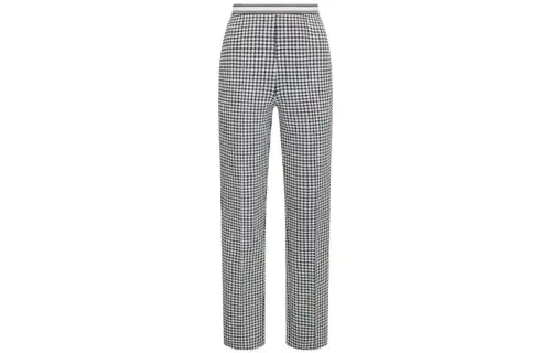 DIOR Casual Pants Women's Black Moderate Straight Fit Pants