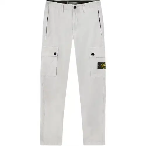 STONE ISLAND Brushed Old Effect Slim Fit Cargo Trousers