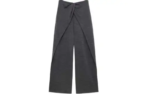 LOEWE SS24 Casual Pants Women's Black Gray