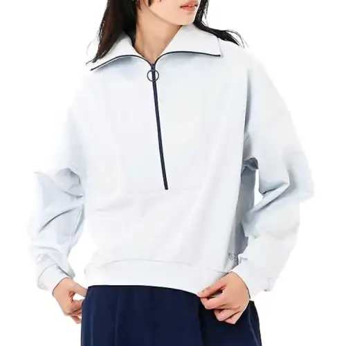 New Balance WOMEN Sweatshirt Women's Ice Blue