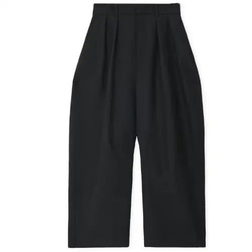 LOEWE Wool Barrel Trousers